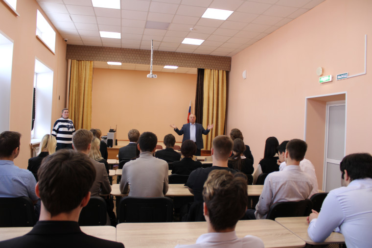 Встреча с предпринимателем.
